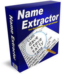 Personalize your email marketing with Name Extractor